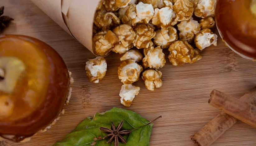 cinnamon popcorn for dessert